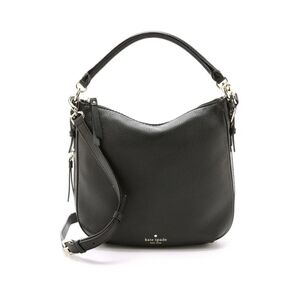 KATE SPADE | Cobble Hill Ella Bag in Black Pebbled Leater